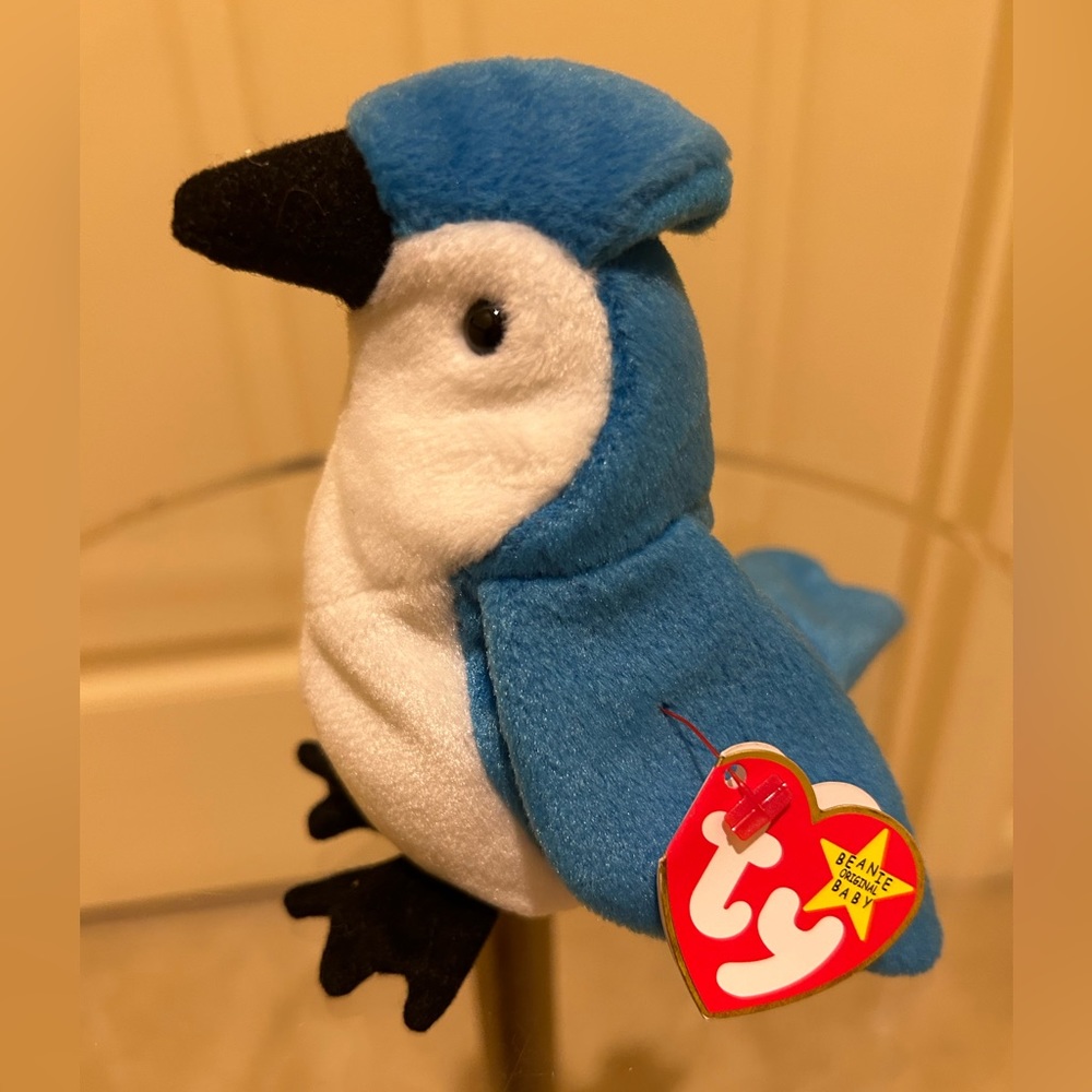 Ty Beanie Baby Rocket  Born March 12, 1997
